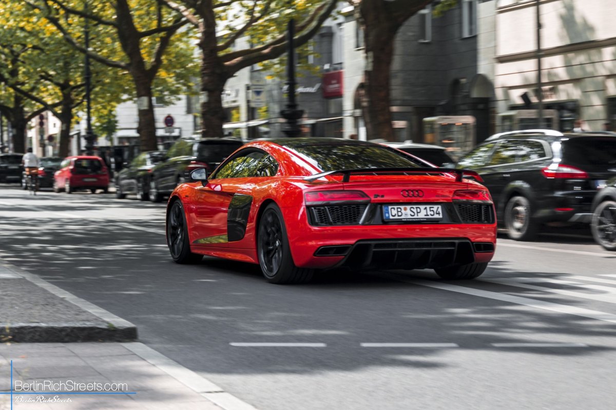 Audi R8 V10 Plus (2016) spotted in Berlin — BerlinRichStreets